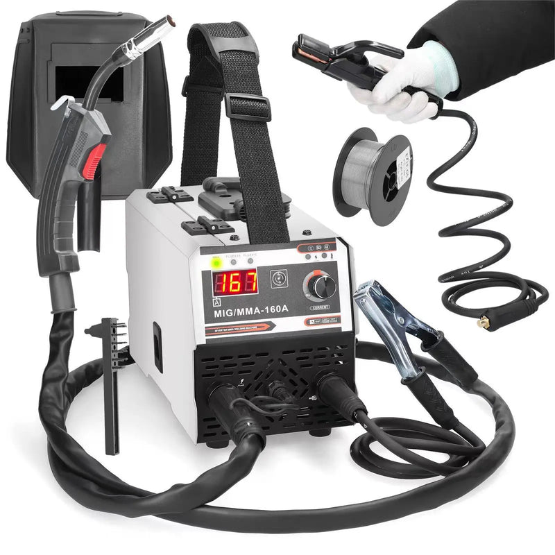 2 In 1 MIG MMA Welding Machine IGBT DC invert Welder Automatic Wire Fe