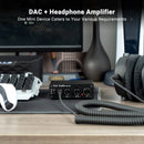 Fosi Audio Q4 Mini Stereo USB Gaming DAC & Kopfhörerverstärker Audio-Konverter-Adapter für Heim-/Desktop-Aktivlautsprecher