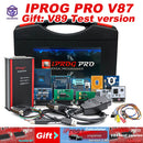 Iprog Pro V87 Gift V89 Test with 7/11 Adapters for Eeprom IMMO/KM/Radio/Airbag Reset Dashboard IPROG+ ECU Key Programmer Tool
