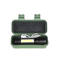 Mini Lanterna Tática Com Zoom E Led Recarregável Usb Lanterna De Mao 535