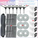 Fit For ( Dreame Mova E30 Ultra / Trouver E30 Ultra ) Vacuum Parts Main Tricut Roller Side Brush Hepa Filter Mop Cloth Dust Bag