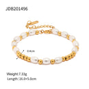 Uworld Stainless Steel Bead Chain Bangle Bracelet Waterproof Jewelry Statement Trendy Golden Metal браслеты на руку Man Girls