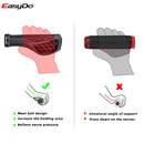 EasyDo Bicycle Handlebar Grip Anti Slip TPR Rubber Ergonomic MTB Grip MTB Road Bike Shock Absorption End Lock Accessories