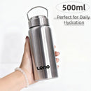 350-750ml Premium Ceramic Liner Tea Thermos Bottle Double Walled Stainless Steel Water Cup Vacuum Flask Travel Bottle