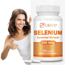 Selenium Capsules - Antioxidant Support, Boosts Immune System, Boosts Energy Levels Thyroid Support - 120 Capsules