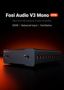 The Monoblock | Fosi Audio V3 Mono TPA3255 Power Amplifier, 240 W