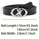 Men's Belt Punk Star Buckle Belt Design Cross Metal Vintage Gothic Men Women Y2K Belt Pu Leather Belt Pants Jeans Neutral Belts