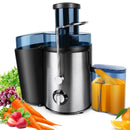 500ML Stainless Steel Juicer Machine Whole Fruit Vegetable Centrifugal Juice Extractor