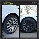 4PCS Wheel Cap 18 Inch Turbine Automobile Hubcap for Tesla Model 3 Highland 2023-2025 Hub Cap Performance Replacement for Tesla