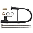 Faucet Spring Pull-Out Sprayer Kitchen Faucets Swivel Nozzle Sink Mixer Taps Hot Cold Water Ceramic Valve Dual-Use Single Holes