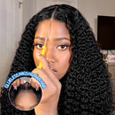 Deep Wave Human Hair Wigs Glueless Wig  Water Wave Wig Pre-Cut Lace 5x5Wear And Go Glueless Wigs Lace Front Human Hair Wig