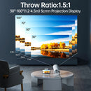 The Room Filler | HY300 Smart Projector with 180 Degree Pivot