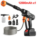 6 in 1 60Bar High Pressure Washer Car Water Gun 20000mAh Home Garden Cleaning Washing Machine Gun for Makita Battery