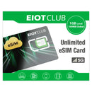 EIOTCLUB eSIM Card for Android & iOS, Unlimited eSIM Downloads, The Second Mobile Phone Card, Perfect for Travel and Business