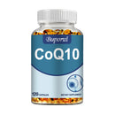 CoQ10 Capsules - Promote Cardiovascular and Heart Health, Provide Energy, Circulation Support, Antioxidant - 120 Capsules