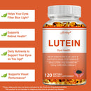 Lutein - Eye Health Supplement, Contains Lutein and Zeaxanthin, Supports Vision Health, Relieve Eye Fatigue - 120 Capsules