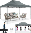Gazebo 3x4.5m Waterproof Stable Outdoor Foldable Garden Gazebo without sidewall, for Party Tent, UV Protection 50+