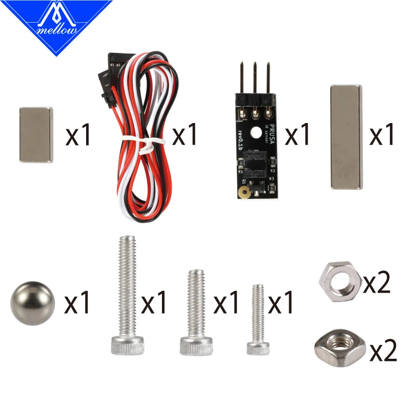 Mellow Prusa I3 Mk2.5/mk3 To Mk2.5s/mk3s Filament Sensor Kits Upgrade Detect Stuck Filament Sensor For 3D Printer Parts