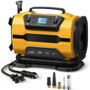 The Nomad Press | Dual-Power 110V-230V Portable Air Compressor