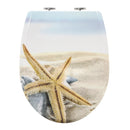 Oval Toilet Lid  Duroplast Toilet Seat Soft-Close Antibacterial with Quick Release Function  For Bathroom Parts