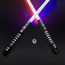 PHS Duel Metal Lightsaber 39 Inch-RGB 16 Colors 4 Sound Modes with Impact Effects ldeal ffects,ldeal for Boys Birthday Christmas