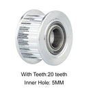 Mellow 1Pcs 20T 8.5MM Height GT2 Idler 20 Tooth Wheel Bore 5mm For High Matching Low Vibration Gates 6MM 2GT Timing Belt