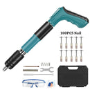 Mini Steel Nail Gun With 100PCS Nail Manual Rivet Gun Concrete Wall Anchor Wire Slotting Service Wall Wall fastenter Rivet