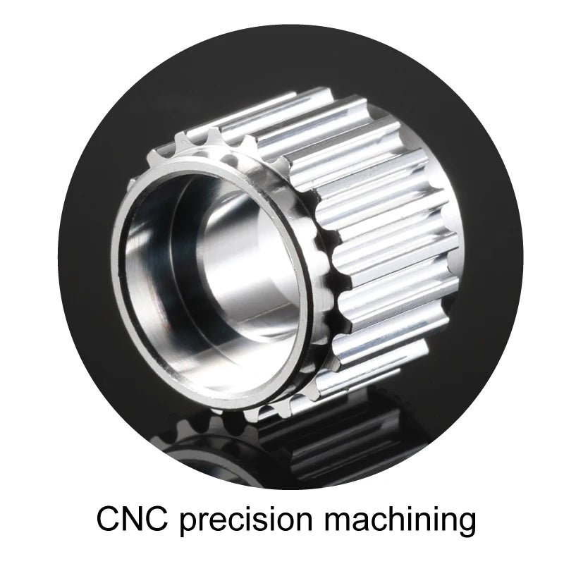 Mellow 1Pcs 20T 8.5MM Height GT2 Idler 20 Tooth Wheel Bore 5mm For High Matching Low Vibration Gates 6MM 2GT Timing Belt