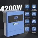 The Sun Bridge | 4kW Hybrid Solar Inverter 24V with 100A MPPT & WiFi Monitoring