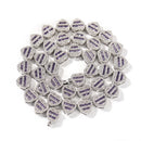 THE BLING KING 12mm Baguettecz Herz Halskette Voll Gepflastert Cubic Zirkonia Gliederkette Luxus Schmuck Verlobungsgeschenk Für Frauen