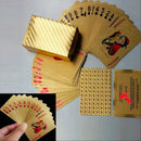 24K Gold Foil Playing Cards Deck - Perfect For Poker, Practical Jokes & Party Gifts!Christmas, Halloween, Easter,Thanksgiving Gi