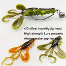 ESFISHING Craw Baits Kicker Bug 90mm Peche Wholesale Wobblers For Trolling Shine Silicone Pesca Soft Fishing Lure Bait Tackle