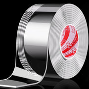 Einseitiges Nano-Klebeband, starke Viskosität, abnehmbar, waschbar, wiederverwendbar, wasserdicht, spurlos, transparentes Acryl-Klebeband