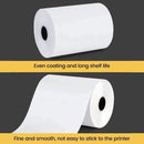 Mini Printer Paper Non-adhesive Thermal Paper 57mm Label Sticker Pocket Printer Kids Instant Photo Inkless Printing Rolls Paper