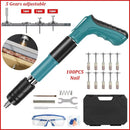 Mini Steel Nail Gun With 100PCS Nail Manual Rivet Gun Concrete Wall Anchor Wire Slotting Service Wall Wall fastenter Rivet
