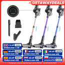 Inse S7P cordless vacuum cleaner 45KPa dust cup 1,3 L removable battery for animal hair Carpet hard floors