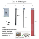 【Do Brasil】Smart BMS JK-B1A8S10P 4S~ 8S 12V 24V Kingbo Power Battery With 1A Active Balabce ,included  Switch