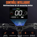 TODIMART S9 Adult Electric Scooter 1000W Motor 48V20.8AH Battery 80KM row Escooter 10 "Off-Road Fire E-Scooter