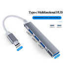 USB 3.0 Hub 4 Ports 5 Gbit/s Superschnell Maus Tastatur HD
