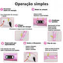 Caneta 3D Impressora Manual Infantil e Adulto Com Filamentos DIY Filamento Plastico ou ABS Tela LCD Desenho 3D Seguro Para Crian