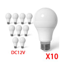 10pcs E27 LED Bulb Lights DC 12V lampada luz E27 lamp 3W 6W 9W 12W 15W 18W spot bulb Led Light Bulbs for Outdoor Lighting AP 12V