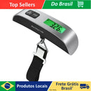 Balança Eletronica Bagagem Digital Mão Com Gancho Mala 50kg