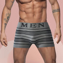 Kit 5 Underwear Box Boxer Adult Seamless MEN Microfiber Miscellaneous Colors
