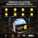 The Frost Line | 12V LiFePO4 Battery with Low-Temperature BMS (100Ah-300Ah)