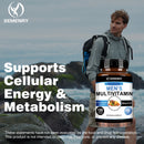 Multivitaminpräparate für Männer – Antioxidantien, Knochen, Immunsystem, Energie, Stoffwechsel, Muskelfunktion – 120 Kapseln