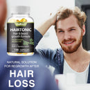 Hair & Beard Growth Supplements - Biotin & Bamboo Extract - for Men’s Beard and Hair Growth, Relieve Hair Loss - 120 Capsules