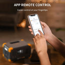 Pecron E300LFP Portable Power Station with 100W Portable Solar Panel(Included) Pure Sine Wave 288Wh 600W Solar Generator Camping