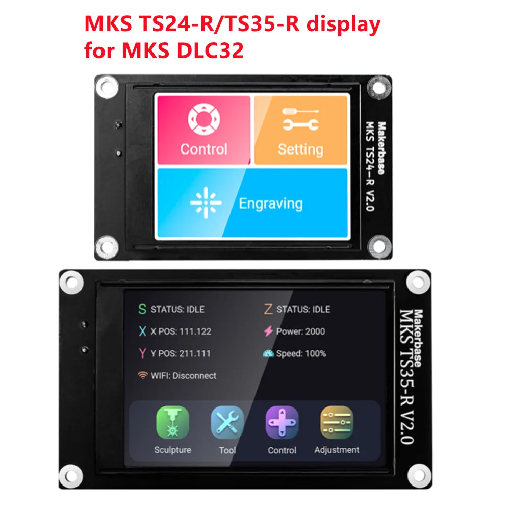 Makerbase Mks TS35 TS24 Touch Screen Ts3.5 Ts2.4 Tft Lcd Shield For Mk
