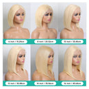 13x4 13x6 613 HD Blonde Bob Hair Wig Human Hair Lace Frontal Wig Brazilian Straight Bob Wig Lace Front Human Hair Wigs For Women
