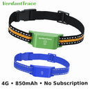 4G Pet GPS Tracker Smart Wearable Collar for Dogs Cats Real-Time GPS Wi-Fi Location Tracking IP67 Waterproof  No subscription